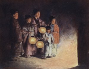 A la Luz de la Linterna de Mortimer Ludington Menpes